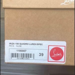 Christian Louboutin Iriza 100 Printed D'Orsay Pumps